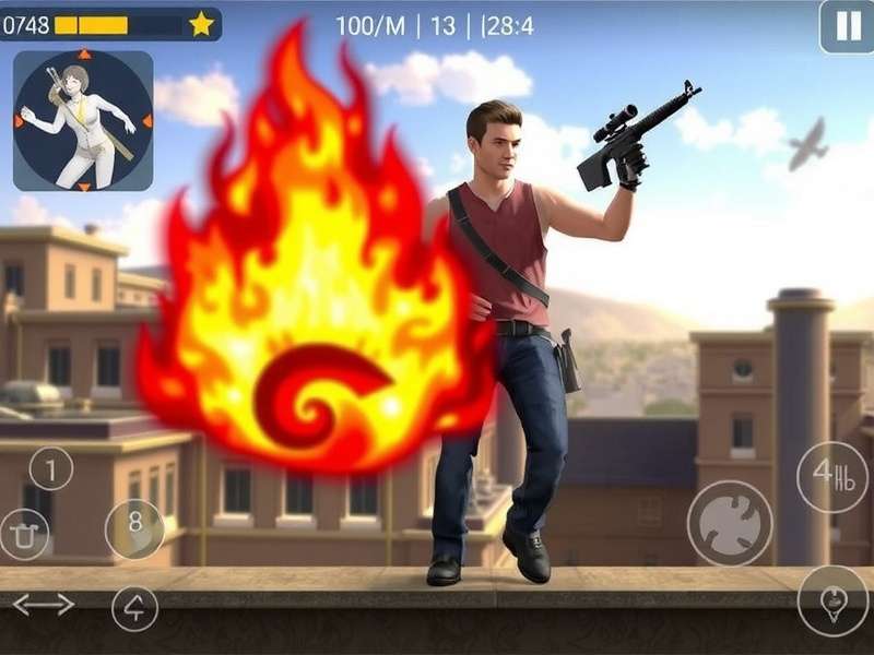 Free Fire Sharpshooter Gameplay Screenshot